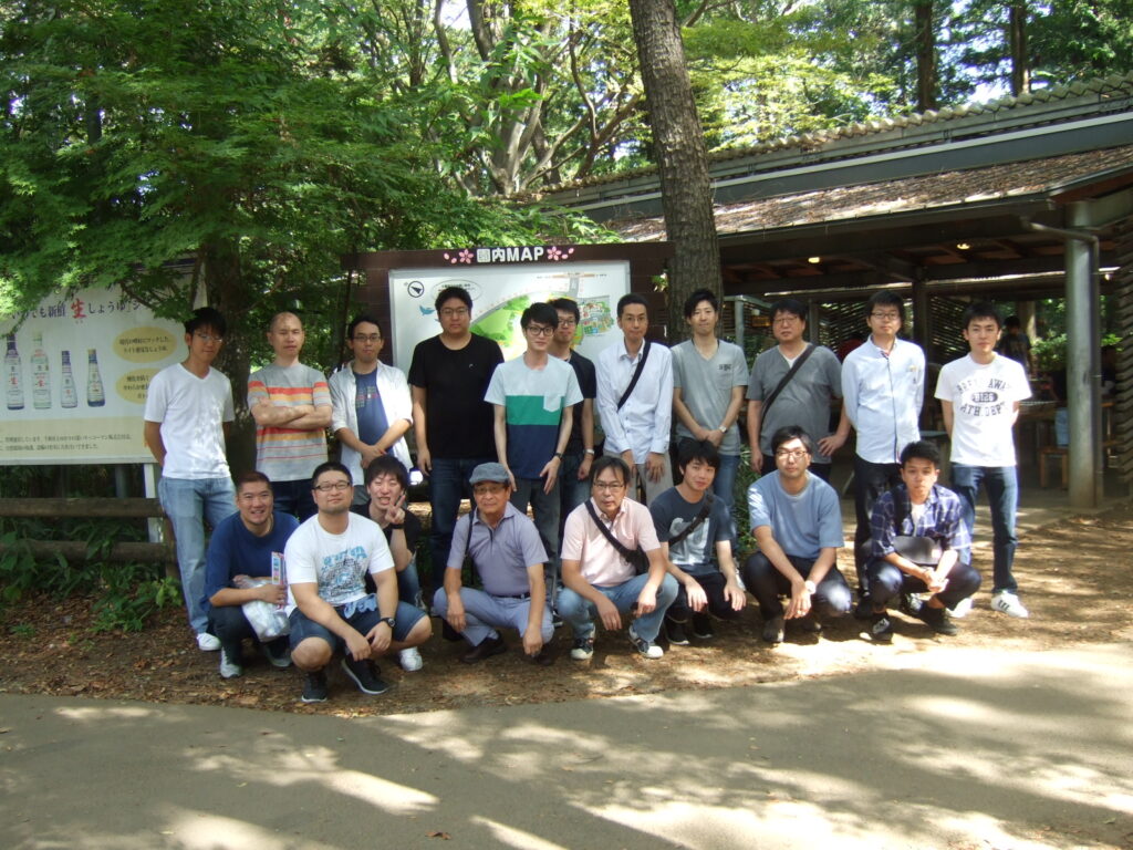 清水公園に到着。